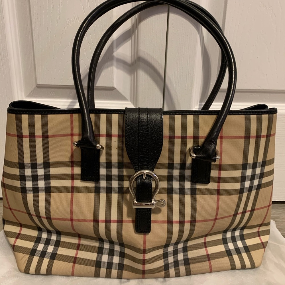 Authentic Burberry tote